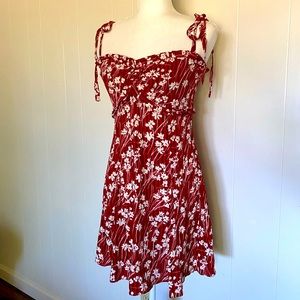 Free People Tie-Strap MiniDress